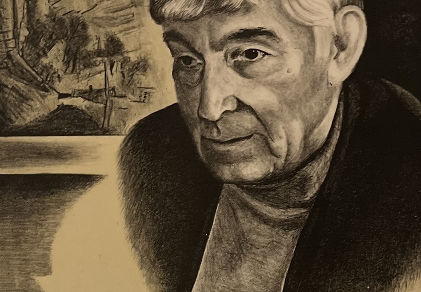 Портрет «Ш. Арсанукаев» Автор: Эльмирзаев Сайд-Эми Юнусович.